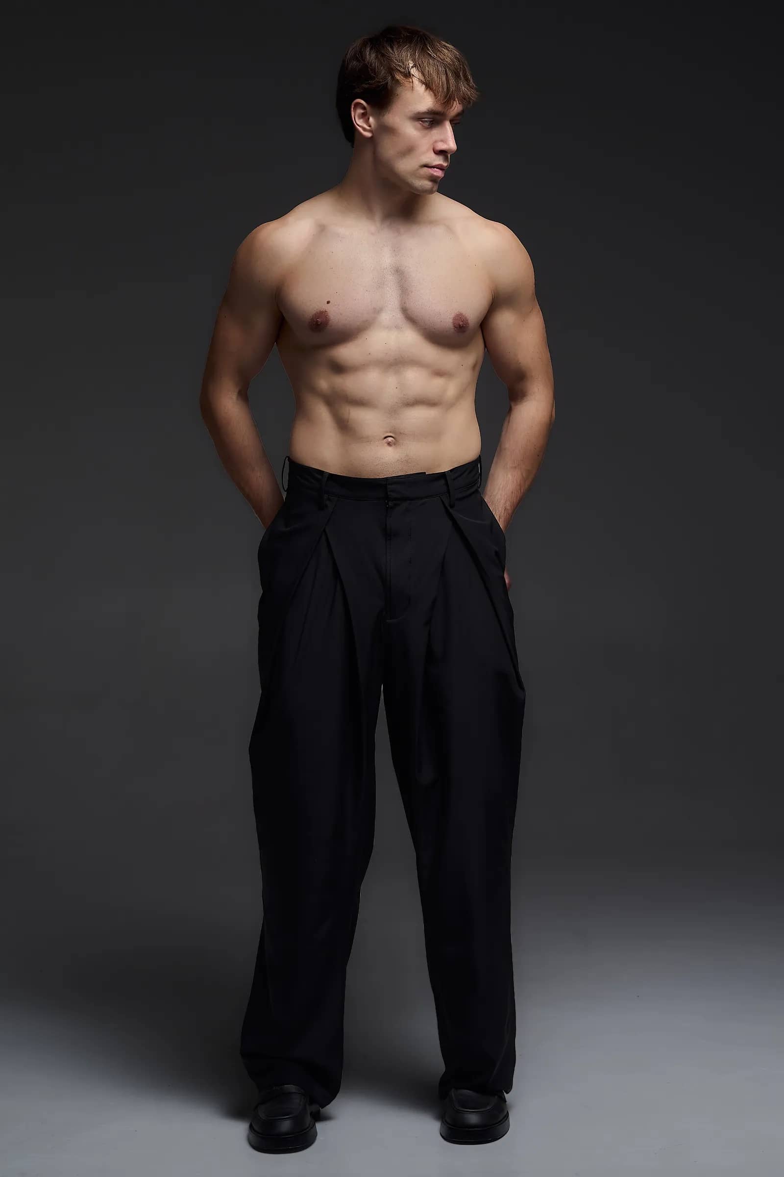 PANTS PALAZZO BLACK NEW