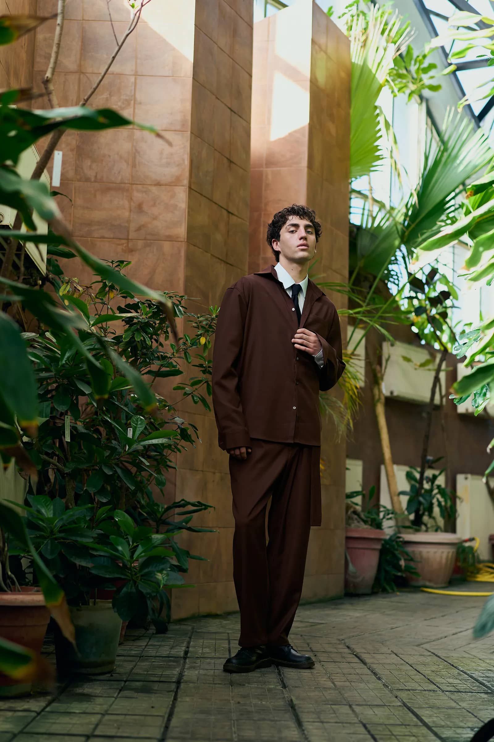 СОРОЧКА БАЗОВА ШОКОЛАДНИЙ