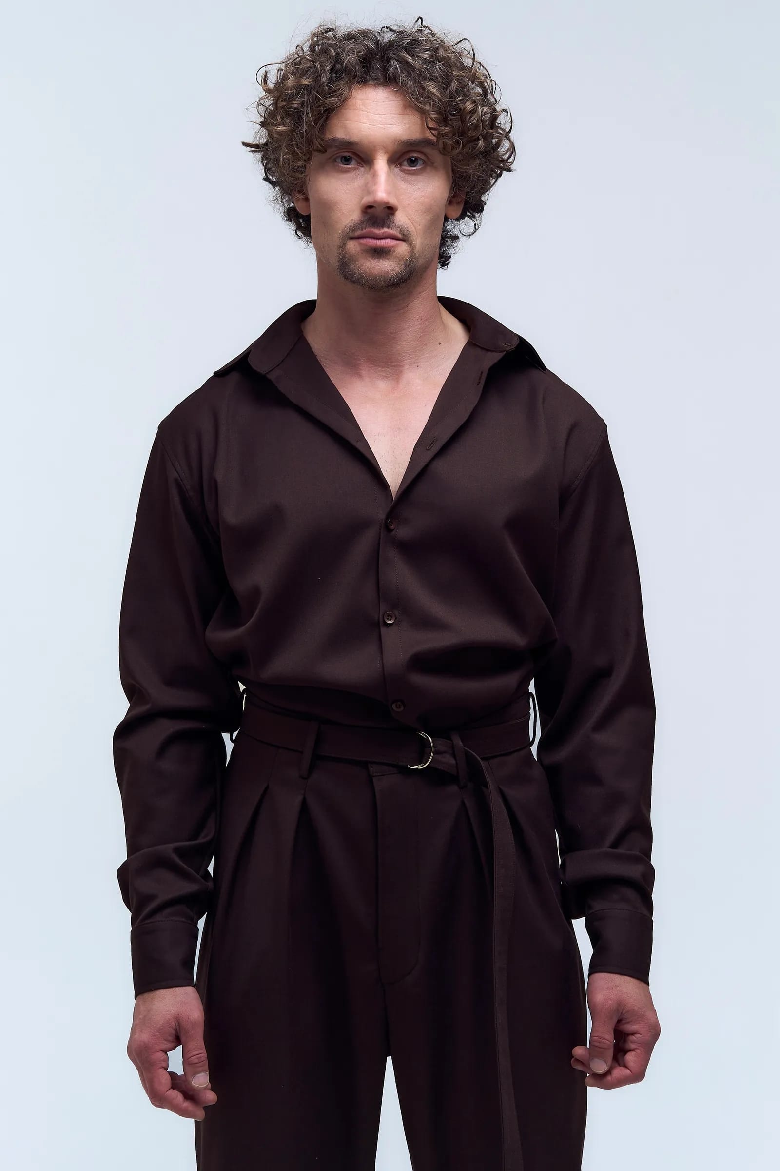 SHIRT BASIC BITTER CHOCOLATE